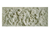 Relief Depicting Nereids Carried Away by Tritons Reproduction procédé giclée par Gerard Van Opstal