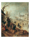 Winter Scene Impressão giclée por Sebastian Vrancx Winter Scene Impressão giclée por Sebastian Vrancx