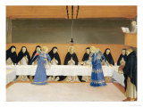 St. Dominic and His Companions Fed by Angels Giclee Print by Fra Angelico St. Dominic and His Companions Fed by Angels Giclee Print by Fra Angelico