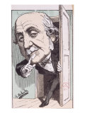 Caricature of Albert, Duc de Broglie Lámina giclée por Moloch Caricature of Albert, Duc de Broglie Lámina giclée por Moloch