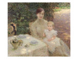 In the Garden, 1904 Giclee Print by Ernest-Joseph Laurent