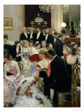 The Soiree, circa 1880 Giclee Print by Jean Béraud
