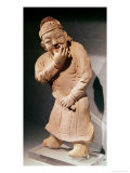 Figurine of an Actor Whistling, from Jiaozuo, Henan, Yuan Dynasty Giclee Print Figurine of an Actor Whistling, from Jiaozuo, Henan, Yuan Dynasty Giclee Print