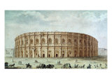 View of the Roman Amphitheatre Giclee Print by Alphonse De Seynes