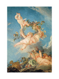 Autumn, from a Series of the Four Seasons in the Salle Du Conseil Giclee Print by Francois Boucher