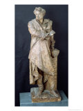 Statue of Alexandre Dumas Pere, circa 1883-87 reproduction procédé giclée par Albert-ernest Carrier-belleuse