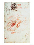 Study for the Alba Madonna, circa 1508-09 Giclee Print by Raphael 