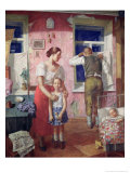 Alarm, 1934 Giclee Print by Kuzma Sergievitch Petrov-Vodkin