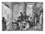 The Magic Lantern, 1798 Giclee Print by Jean Francois Bosio