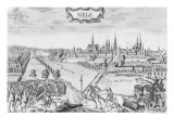 King Frederick II of Prussia Invading Silesia and Seizing Neis in October 1741 Giclee Print