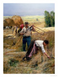 Harvesting Giclee Print by Julien Dupré