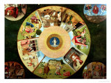 Tabletop of the Seven Deadly Sins and the Four Last Things Wydruk giclee autor Hieronymus Bosch