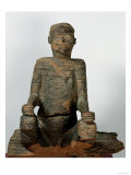 Statue of a Seated Man, Mbembe, Nigeria Giclee Print