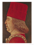 Portrait of Borso D'Este, Prince of Ferrara Giclee Print by Baldassare D' Este Portrait of Borso D'Este, Prince of Ferrara Giclee Print by Baldassare D' Este