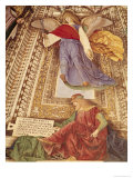 Amos and the Angel Holding the Pincers of the Passion, from the Sacristry of St. Mark, circa 1477 Giclée-tryk af Melozzo da Forlí Amos and the Angel Holding the Pincers of the Passion, from the Sacristry of St. Mark, circa 1477 Giclée-tryk af Melozzo da Forlí