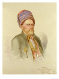 Mustapha - Moslem from Batum, circa 1852 reproduction procédé giclée par Amadeo Preziosi