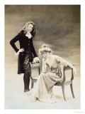 Nathalie Clifford Barney and Renee Vivien Late 19th Century Giclee Print by Otto Studio 