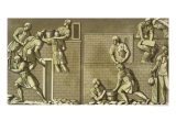 Roman Soldiers Building a Fort, Plate 21 from "Le Costume Ancien et Moderne" Giclee Print by Vittorio Raineri