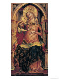 The Virgin and Child, 1372 Giclee Print by Veneziano Lorenzo
