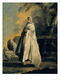 Women Draped in White Giclee Print by Jean Barbault