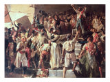 The Cry of the Palleter Declaring was on Napoleon, 1884 Giclee Print by Joaquín Sorolla y Bastida
