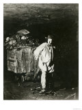Interior of Catacombs, Paris, 1861 Giclee Print by Nadar 