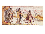 The Hunt, 1579 Giclee Print by Diego Duran