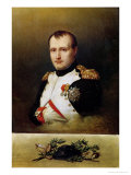 Portrait of Napoleon I 1812 Giclee Print by Charles Auguste Steuben