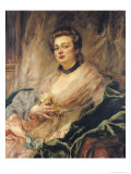 Portrait of the Artist's Wife Giclee Print by Eduardo-leon Garrido