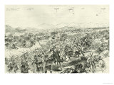 The Battle of Tamai on 13th March 1884, 1884 Giclee Print by Melton Prior