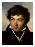 Portrait of Achille-Etna Michallon circa 1818-19 reproduction procédé giclée par Leon Cogniet