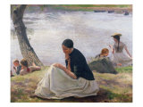 Souvenir, 1891 Giclee Print by Emile Friant