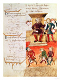 Mathematics Lesson, from a Mathematical Treatise Lámina giclée