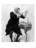 Bartholo, Illustration from Act II Scene 11 of "The Barber of Seville" Giclee Print by Emile Antoine Bayard