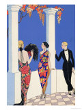 The Taste of Shawls, 1922 Giclee Print by Georges Barbier