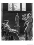 Phaedra and Oenone, Illustration from Act I Scene 3 of Phaedra and Oenone, Illustration from Act I Scene 3 of