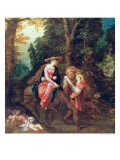 The Flight into Egypt Giclee Print by Frans Francken the Younger
