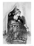 Rosine, Illustration from Act I Scene 3 of "The Barber of Seville" 1876 Giclee Print by Emile Antoine Bayard