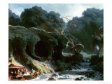 The Fete at Rambouillet Or, the Island of Love, circa 1770 Reproduction procédé giclée par Jean-Honoré Fragonard