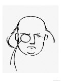 Portrait of Charles Leconte de Lisle Giclée-Druck von Paul Verlaine