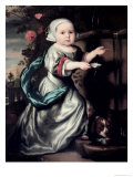 Young Girl at a Fountain, 1662 Lámina giclée por Nicholaes Maes Young Girl at a Fountain, 1662 Lámina giclée por Nicholaes Maes