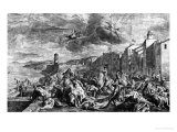 The Plague of 1720 in Marseilles 1727 reproduction procédé giclée par Jean Francois de Troy