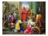 Miracles of St. Paul at Ephesus, 1693 reproduction procédé giclée par Jean Restout