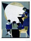 A Magic Lamp, 1920 Giclee Print by Nikolai Nikolaevich Popov