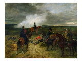 17th June 1815, 7 O'Clock, 1869 Giclee-trykk av John Lewis Brown