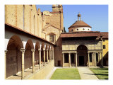 View of the Cloisters and the Pazzi Chapel, 1429-46 reproduction procédé giclée par Filippo Brunelleschi
