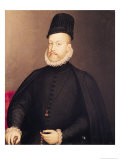 Portrait of Philip II circa 1580 Lámina giclée por Alonso Sanchez Coello