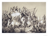 A. Soltykoff - Chir Singh, Maharaja of the Sikhs with the King of Punjab and His Retinue from A. Soltykoff - Chir Singh, Maharaja of the Sikhs with the King of Punjab and His Retinue from