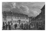 The House of Johan Wolfgang Von Goethe in Weimar, 1827-28 Lámina giclée por Otto Wagner