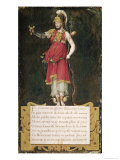 Francois I as a Composite Deity Giclee-trykk av Nicolas Belin
